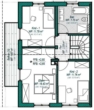 Grundriss DG - energieeffiziente Neubau-Doppelhaushälfte mit bezauberndem Garten und Garage in Ohlstadt bei Murnau