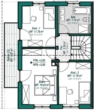 Grundriss DG - energieeffiziente Neubau-Doppelhaushälfte mit bezauberndem Garten und Garage in Ohlstadt bei Murnau